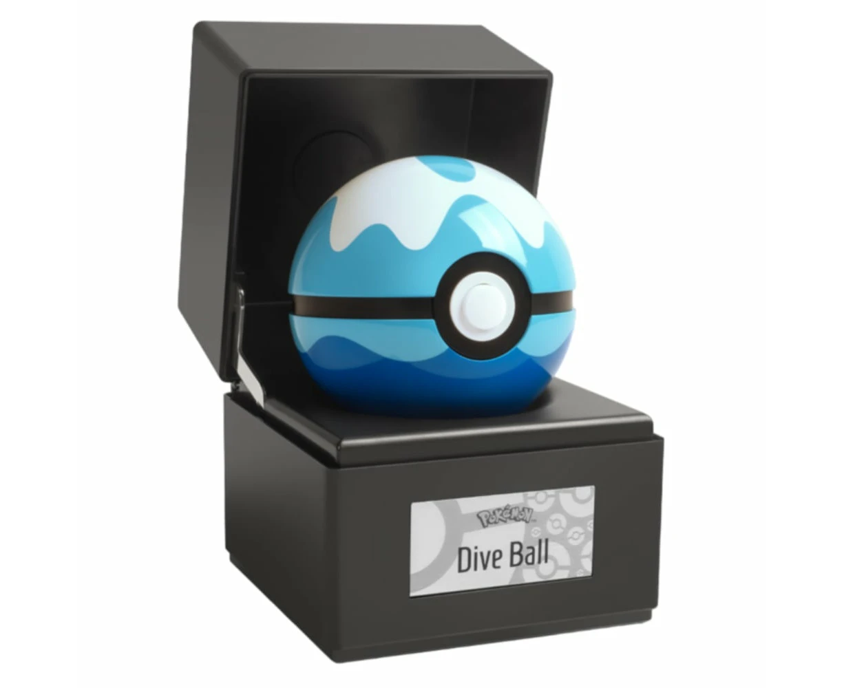 Pokemon Life Size 1:1 Scale Dive Ball Die Cast Prop Replica