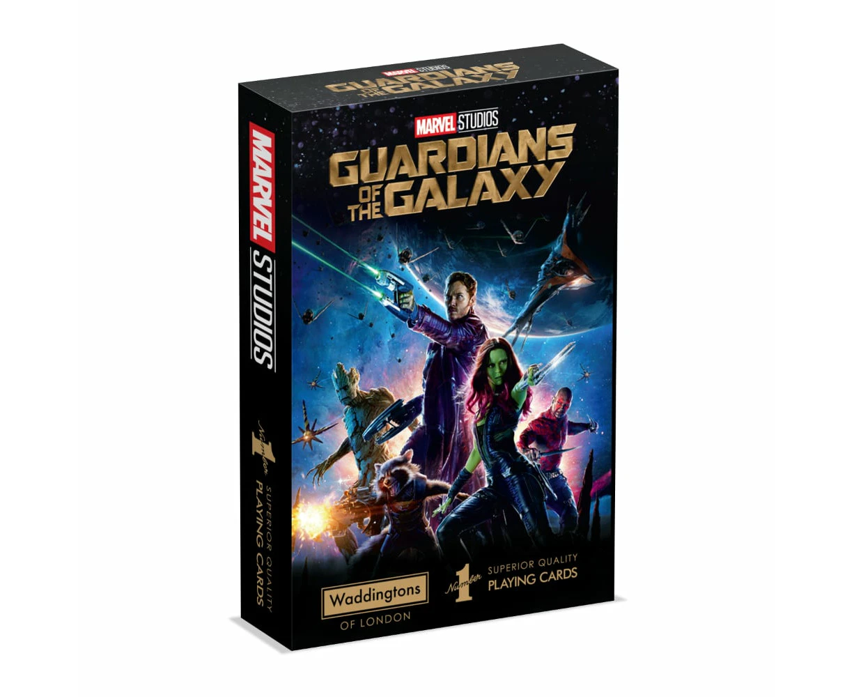 Waddingtons Marvel Guardians of the Galaxy Playing Cards