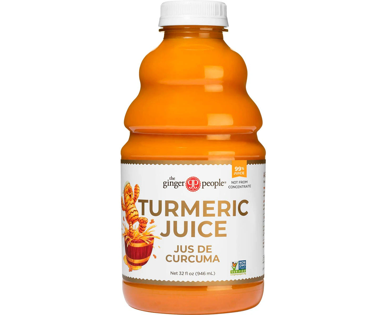 THE GINGER PEOPLE Turmeric Juice 99% 946ml