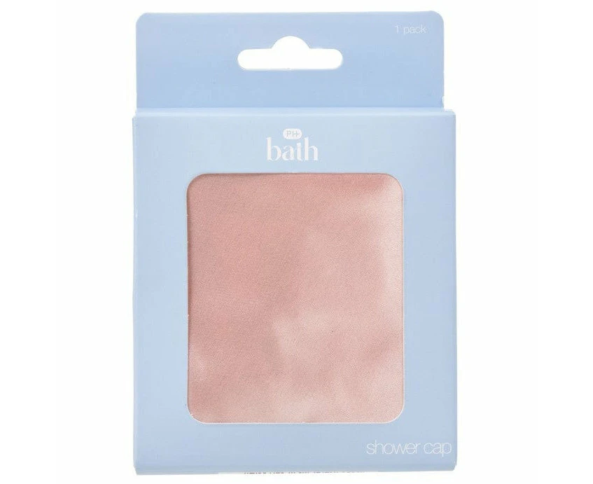 Pharmacy Health Fabric Shower Cap Pink