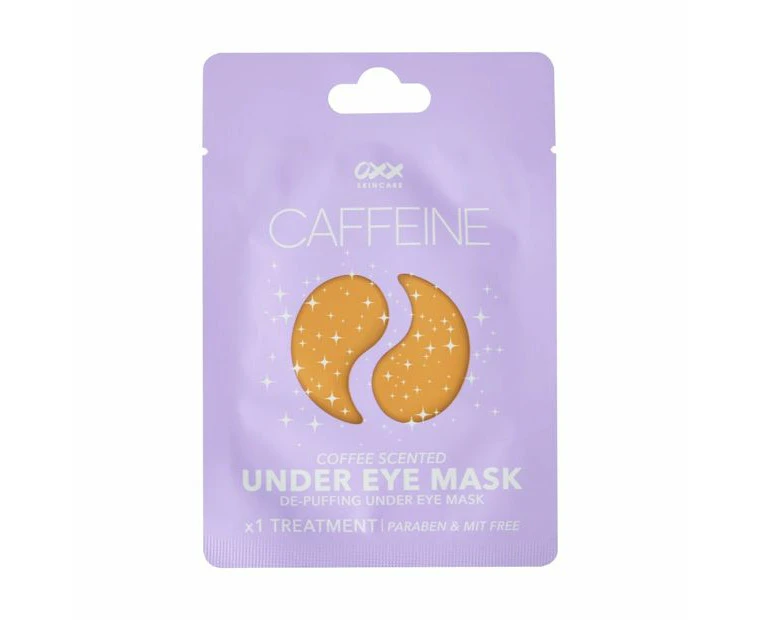 Under Eye Mask, Caffeine & Coffee Scented - OXX Skincare