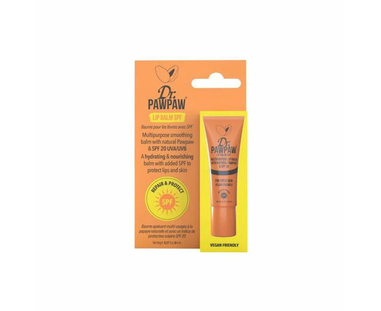 Dr. PAWPAW SPF 20 Lip Balm 8ml - Natural Pawpaw