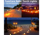 Solar flame light, XXN, 12led torch light, Outdoor garden decoration light, 6pcs