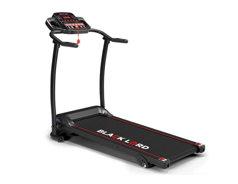 BLACK LORD Treadmill Electric Exercise Running Machine Foldable Home Gym Fitness