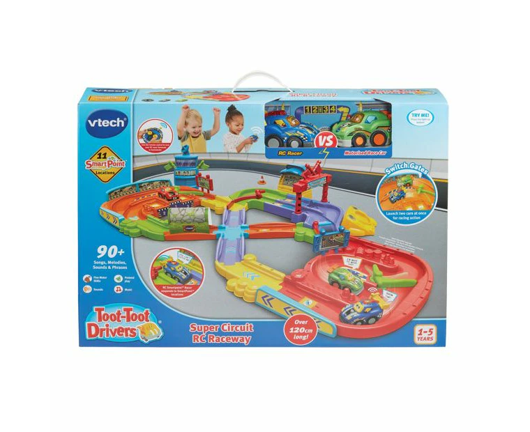 VTech Toot-Toot Drivers Super Circuit RC Raceway