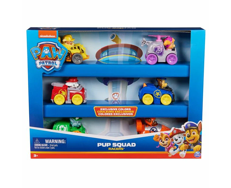 PAW Patrol Pup Squad Core Racers 6 Pack