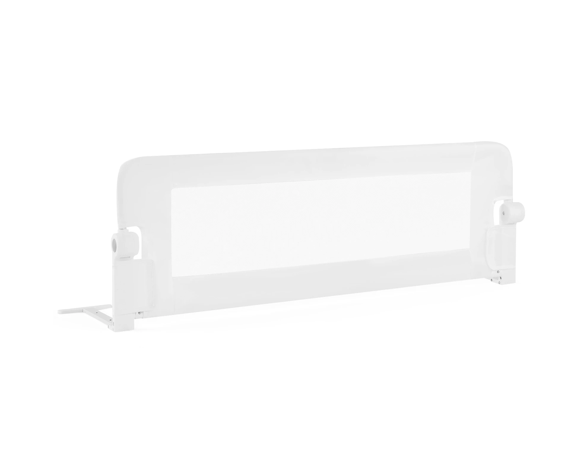 120cm Baby Safety Bed Rail Guard Folding Universal Bedrail w/Fixation Strap White