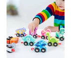 Wooden Number Train Toy Set Toddler Educational Toys Dinosaur Style