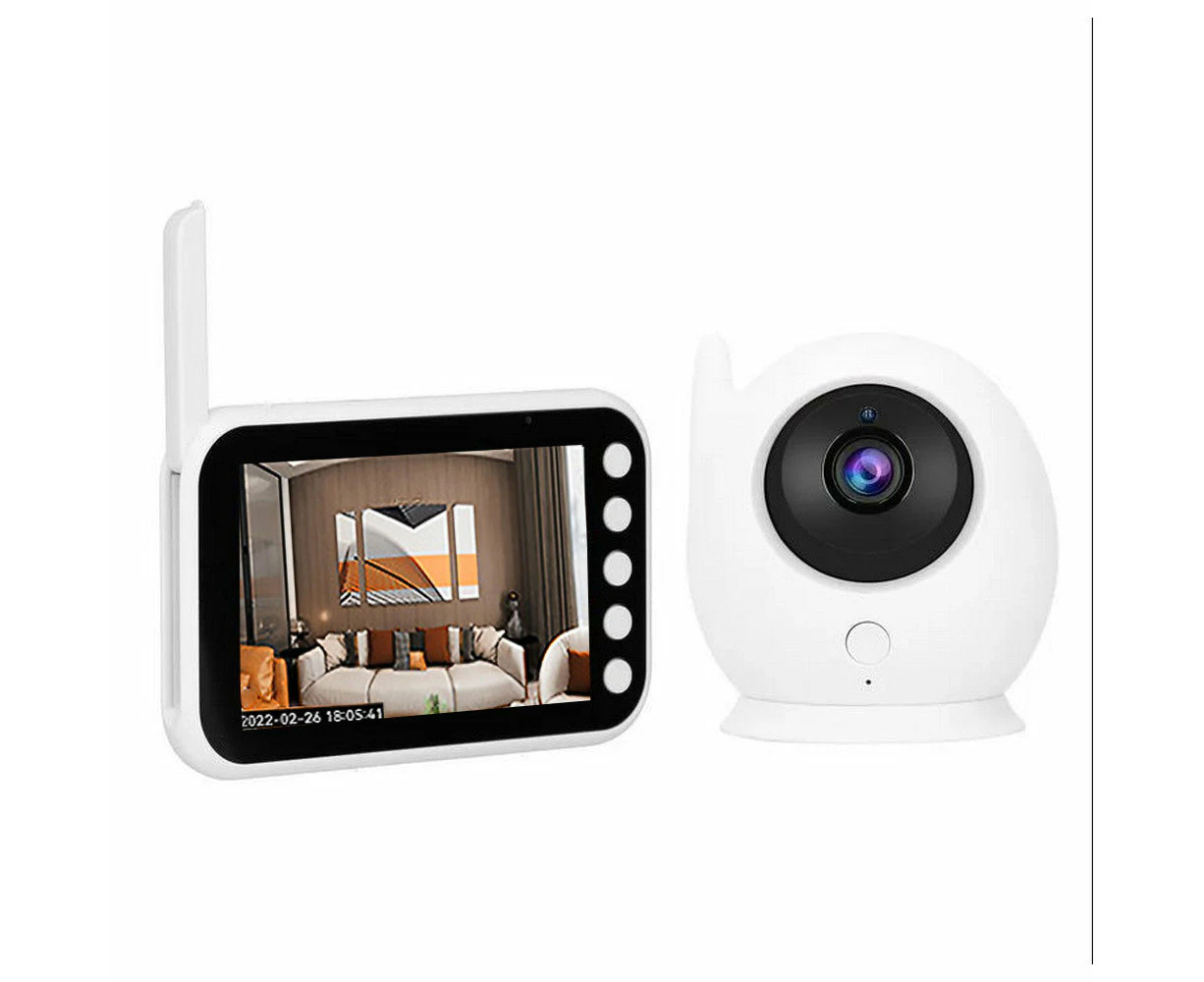 Baby Monitor with Camera 4.3-inch Display Screen Home Night Vision Camera