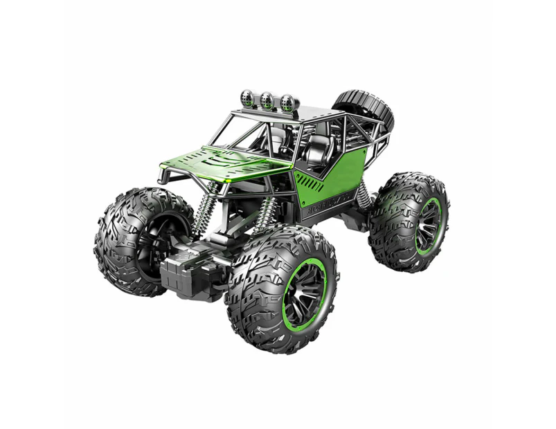 1:18 Scale RC Car 4-channel Rock Mountain Climbing Off-Road Vehicle Green