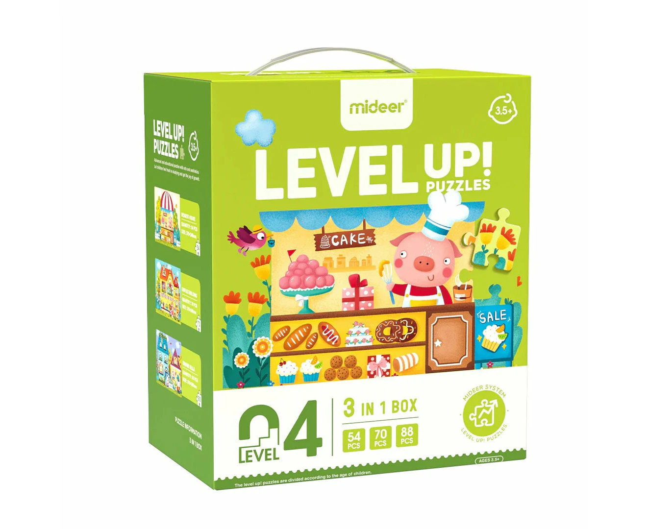 Level Up! Kids Puzzle Level 4: Fairy Tale Town 54P-88P