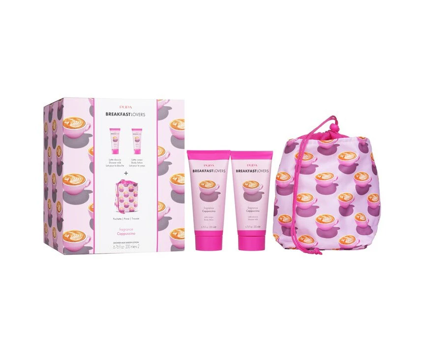 Pupa Breakfast Lovers Kit 1 Cappuccino: 2pcs+1bag