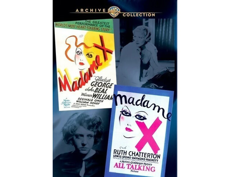 Madame X Double Feature  [DVD REGION:1 USA] Black & White, Full Frame, Mono Sound USA import