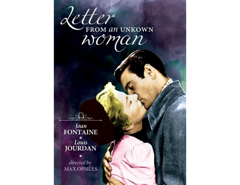 Letter From an Unknown Woman [DVD REGION:1 USA] Black & White, Rmst USA import