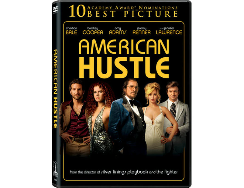 American Hustle  [DVD REGION:1 USA] UV/HD Digital Copy, Ac-3/Dolby Digital, Dolby USA import