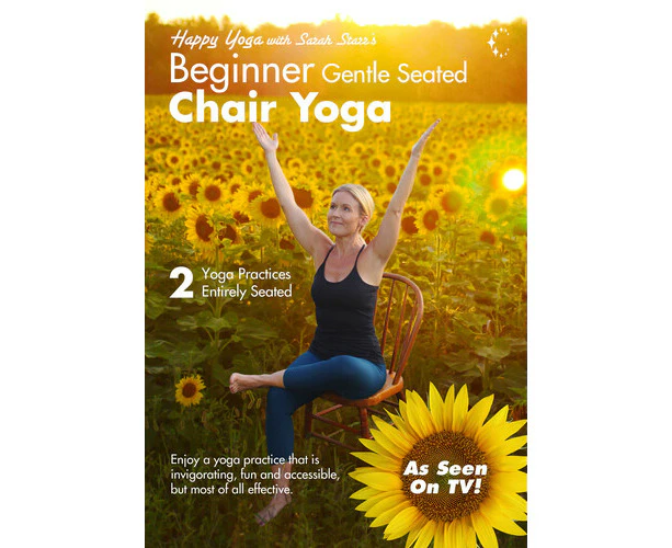 Gentle Seated Chair Yoga For Beginners With Sarah  [DVD REGION:1 USA] USA import