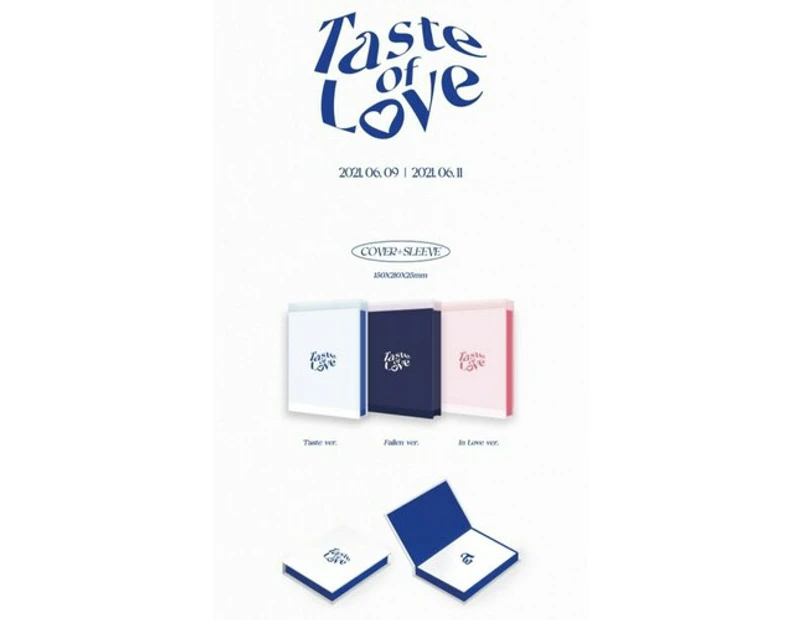 TWICE - Taste Of Love (random Cover)  [COMPACT DISCS] Coaster, Photo Book, Photos, Asia - Import USA import