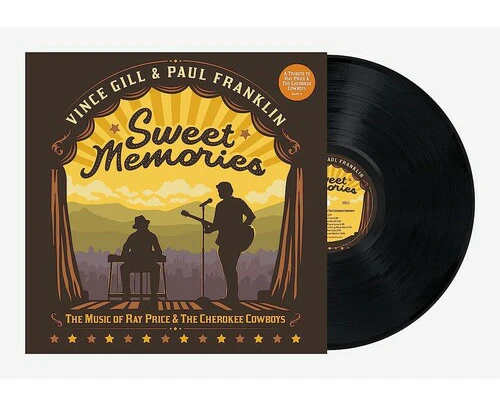 Vince Gill & Paul Franklin - Sweet Memories: The Music Of Ray Price & The Cherokee Cowboys  [VINYL LP] USA import