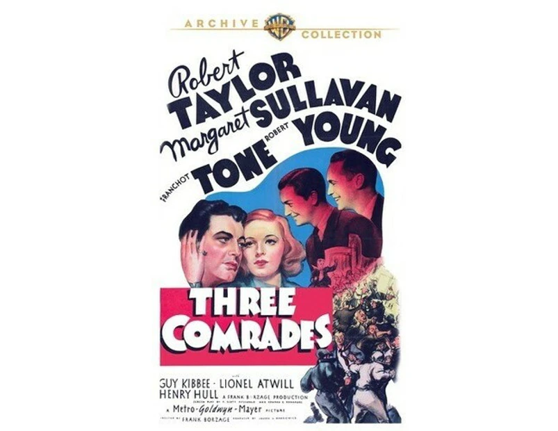 Three Comrades  [DVD REGION:1 USA] Black & White, Full Frame, Mono Sound USA import