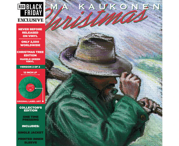 Jorma Kaukonen - Christmas Christmas Tree Edition (1 Of 2 V.)  [VINYL LP] Colored Vinyl, Clear Vinyl, Green, Red USA import