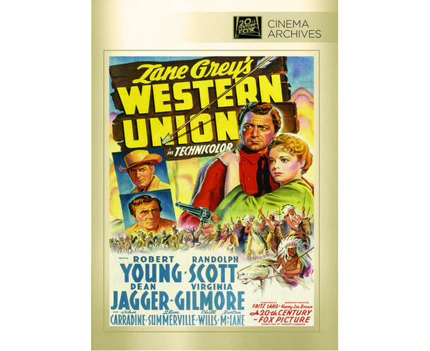 Western Union  [DVD REGION:1 USA] Full Frame, Mono Sound USA import