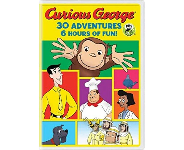 Curious George: The Complete First Season: 30 Adventures  [DVD REGION:1 USA] 2 Pack USA import