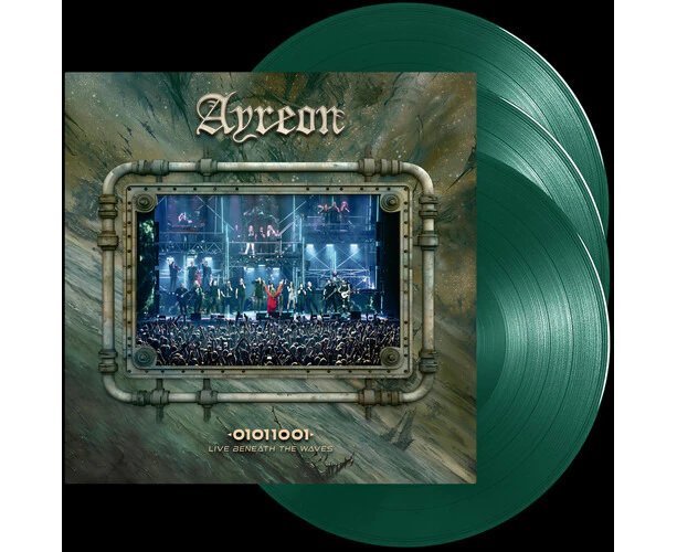 Ayreon - 01011001 - Live Beneath the Waves  [VINYL LP] Colored Vinyl, Green, Ltd Ed USA import