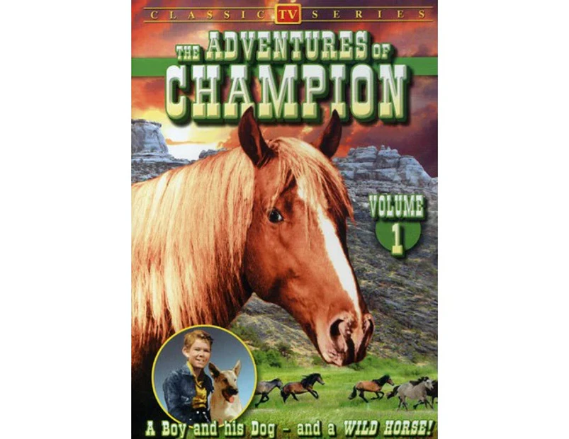 The Adventures of Champion: Volume 1  [DVD REGION:1 USA] Black & White USA import