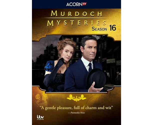 Murdoch Mysteries: Season 16  [DVD REGION:1 USA] Ac-3/Dolby Digital, Widescreen USA import