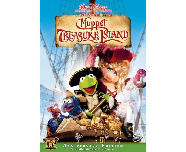 Muppet Treasure Island  [DVD REGION:1 USA] Anniversary Ed, Full Frame, Ac-3/Dolby Digital, Dolby, Dubbed USA import