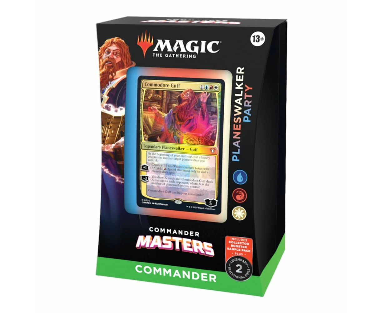 Magic the Gathering: Commander Masters Planeswalker Party Commander Deck