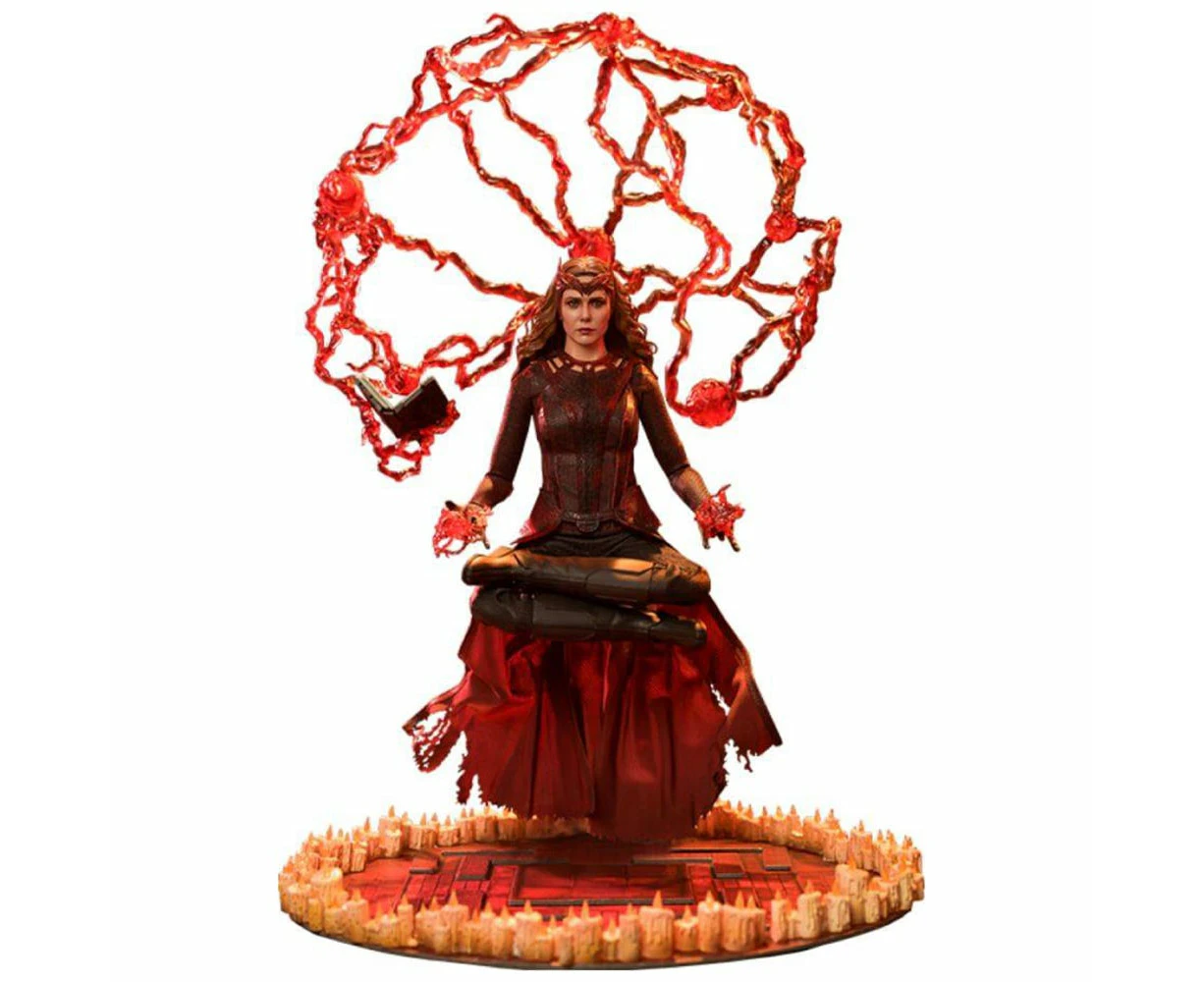 Hot Toys Doctor Strange in the Multiverse of Madness Scarlet Witch Deluxe 1:6 Scale 12 inch Action Figure