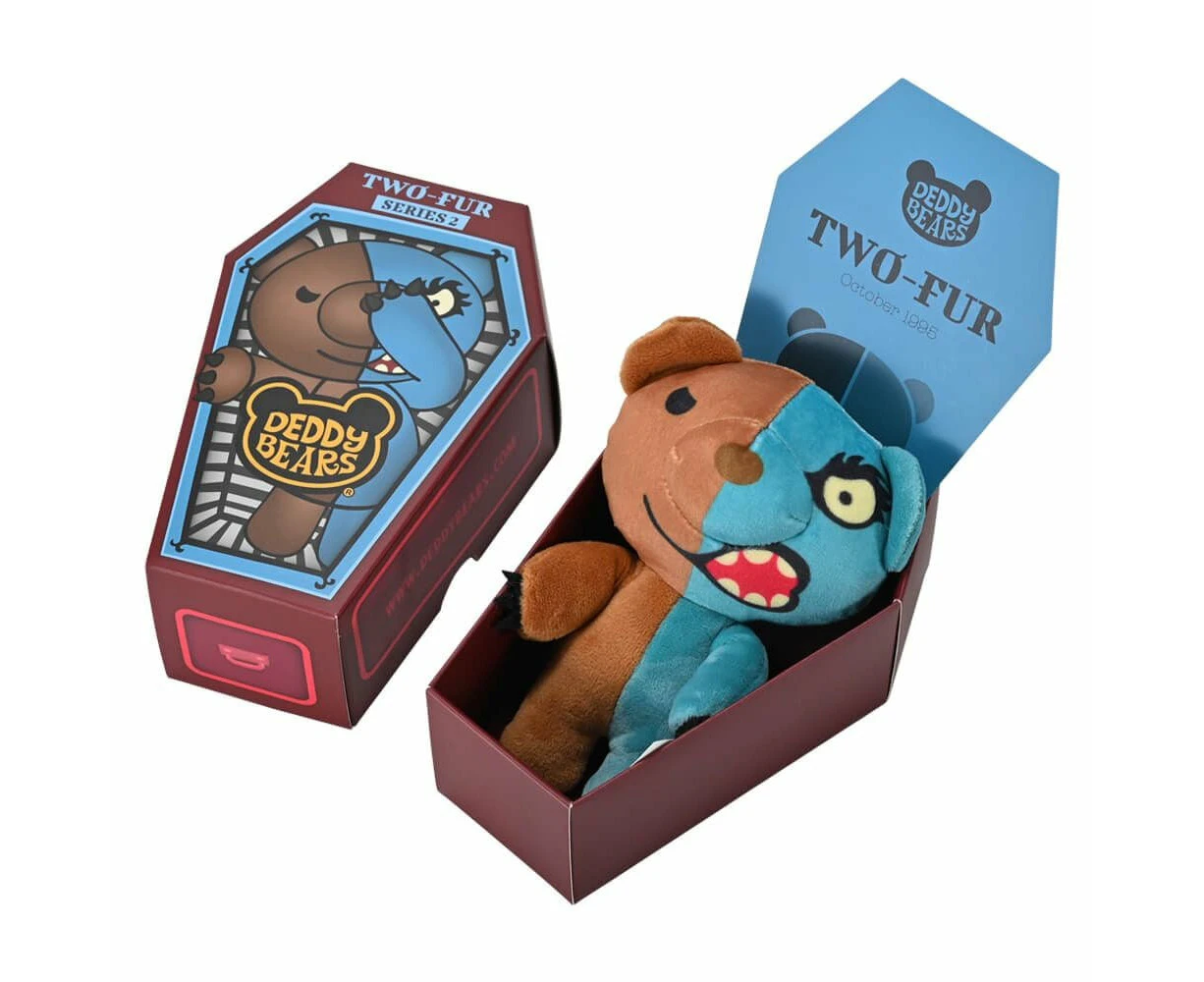 Deddy Bears Two-Fur 5 inch Plush in Coffin