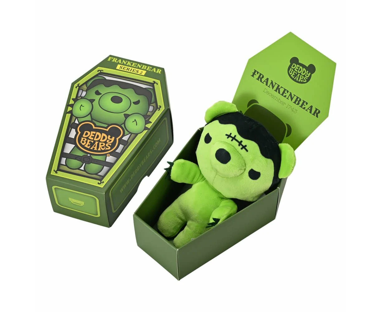 Deddy Bears Frankenbear 5 inch Plush in Coffin