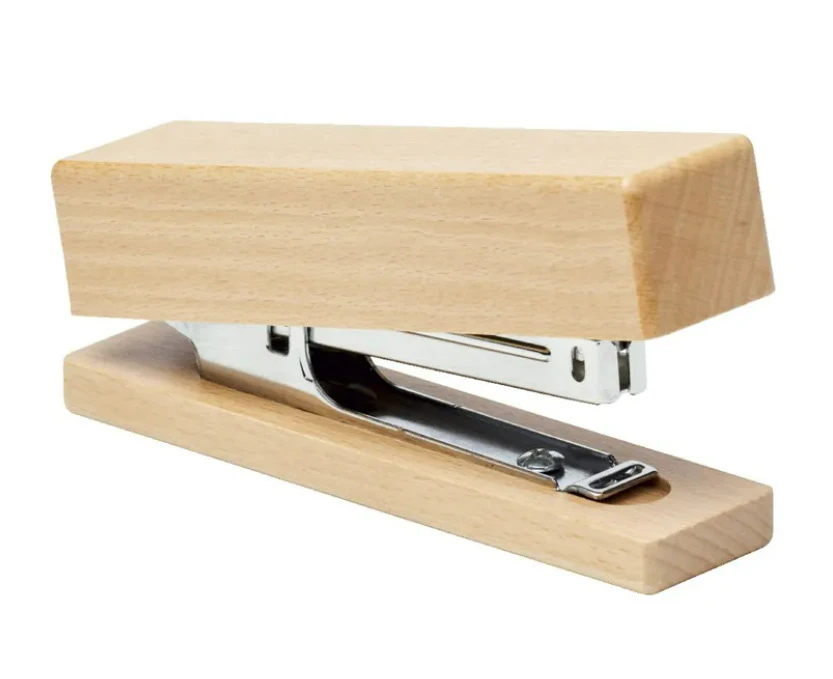 Otto Half Strip Stapler Natural Wood