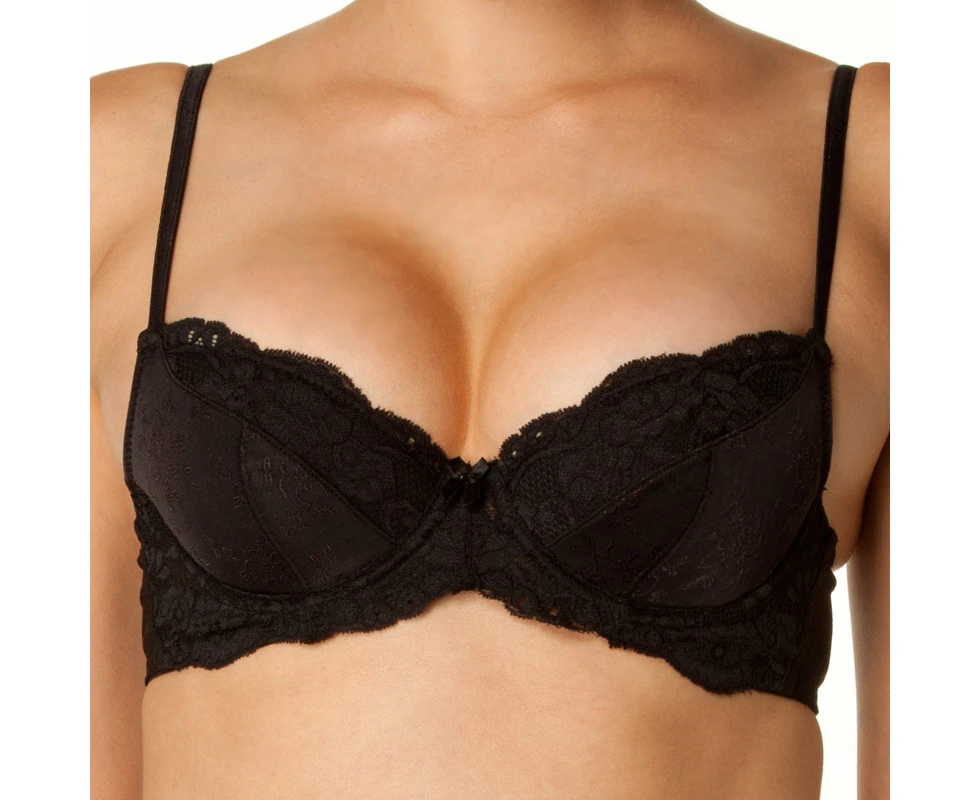 Bendon Body Lace Contour Bra 72-598 Black