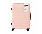 71cm 4 Wheels Albany Hard Case, Blush - Anko