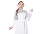 Civil War Army Nurse Dorthea Dix Hero Historical Book Week Child Girls Costume - Grey