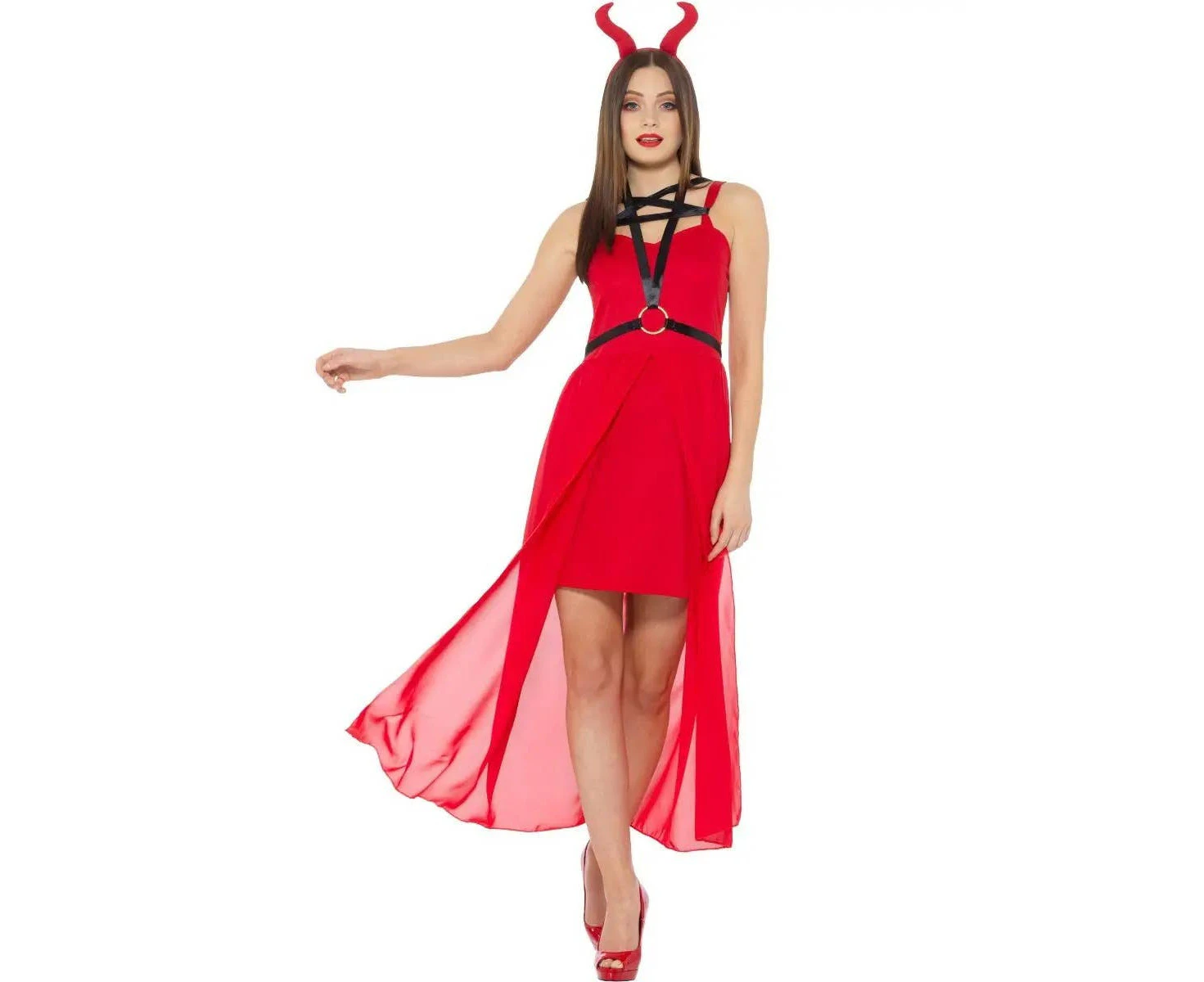 Devil Mistress Womens Plus Size Halloween Costume