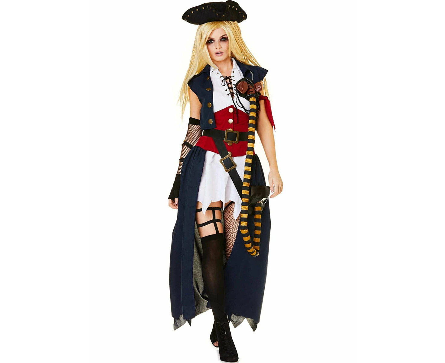 Mariner Pirate Wench Plus Size Womens Costume