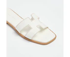 Target Womens Stitch Edge Strap Flat Sandal - Heidi II