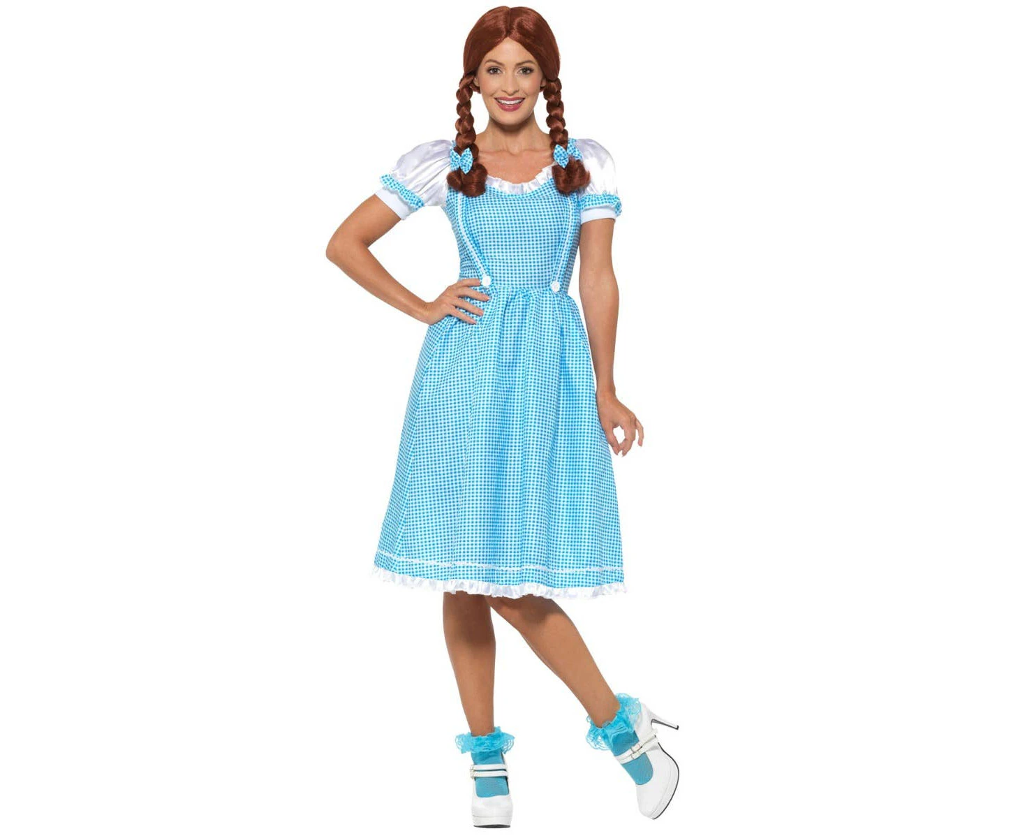 Kansas Country Girl Dorothy Women's Costume Genuine Smiffys - New