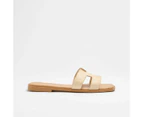 Target Womens Stitch Edge Strap Flat Sandal - Heidi II