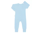 Bonds Baby/Toddler Waffle Zip Wondersuit - Airbourne