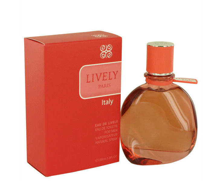 Eau De Lively Italy Eau De Toilette Spray 3.3 Oz For Men