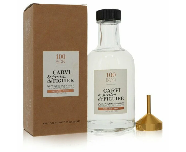 100 Bon Carvi & Jardin De Figuier Eau De Parfum Refill (unisex) 6.7 Oz For Men