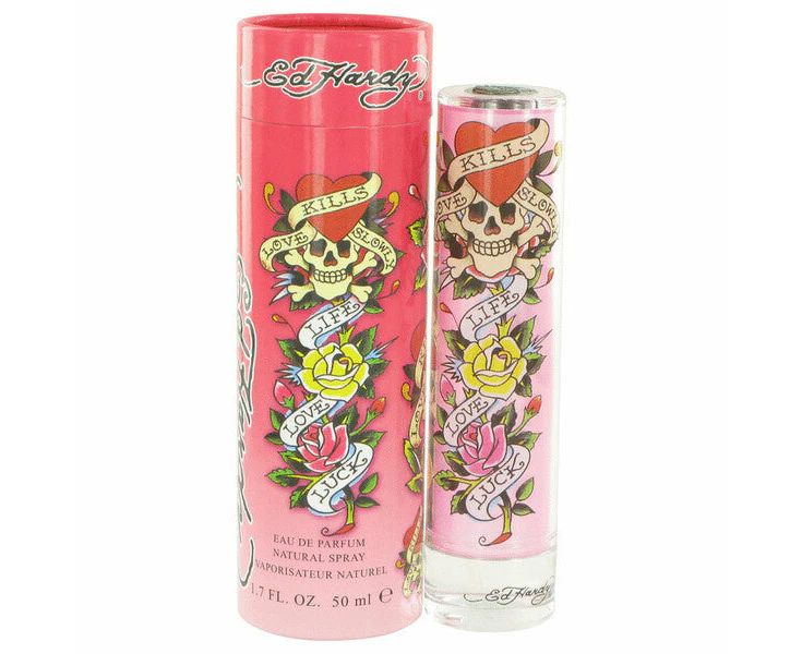 Ed Hardy Eau De Parfum Spray 1.7 Oz For Women