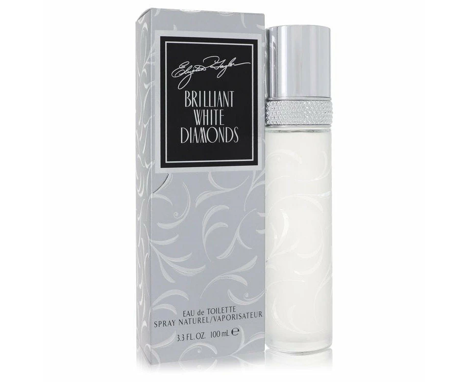 100Ml White Diamonds Brilliant Eau De Toilette Spray By Elizabeth Taylor