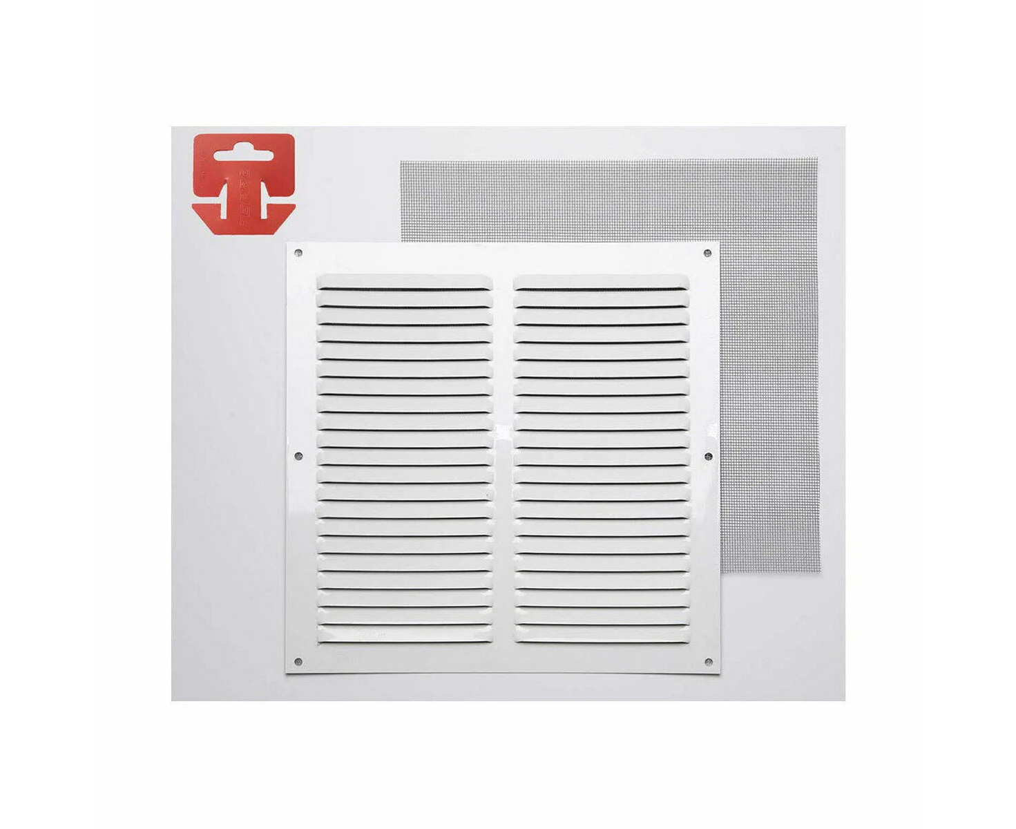 Grille Fepre Mosquito Net Lacquered Aluminium White 25 x 25 Cm