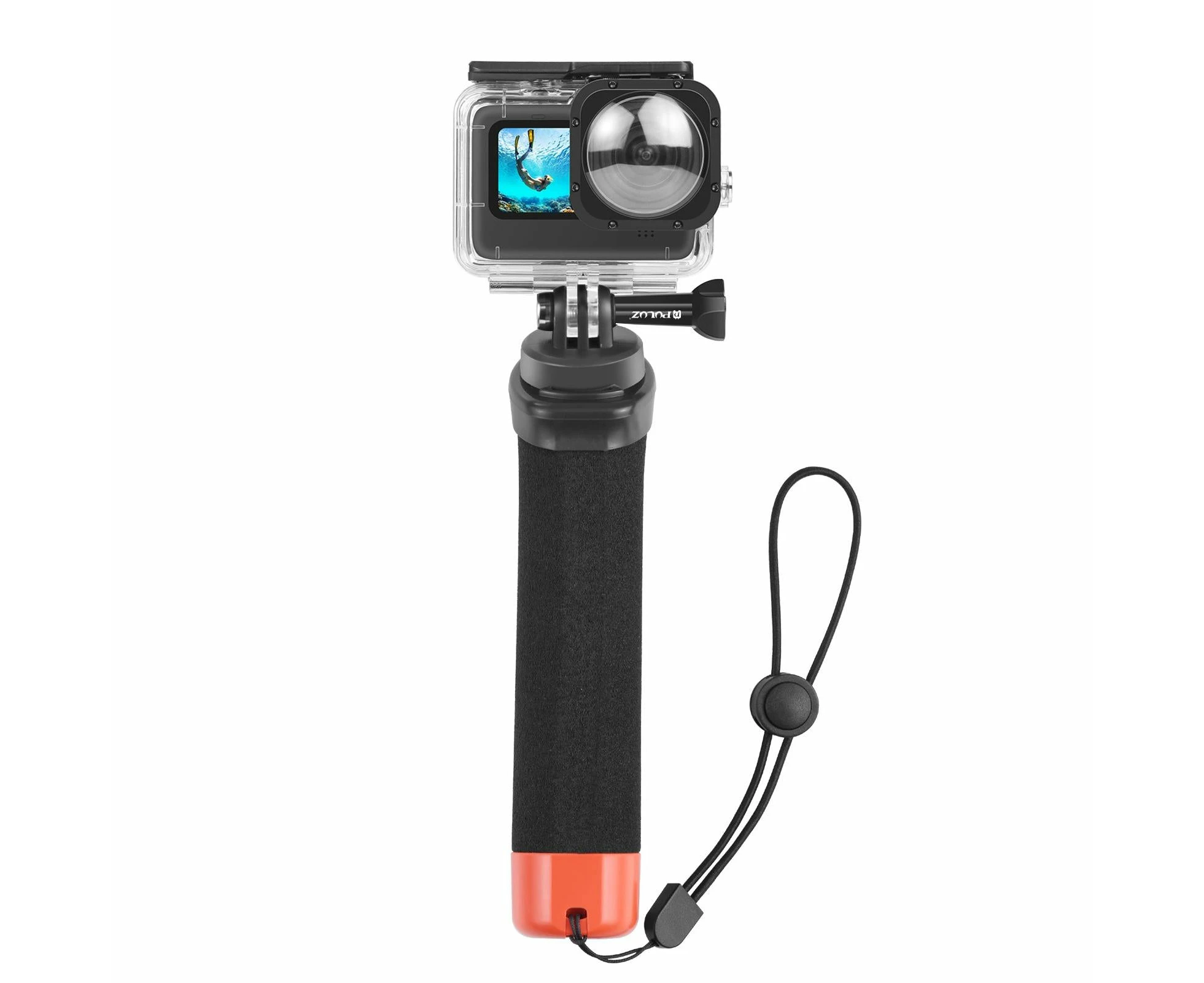 Floating Foam Hand Grip Buoyancy Rods With Strap And Quick Release Base For Gopro Hero 12